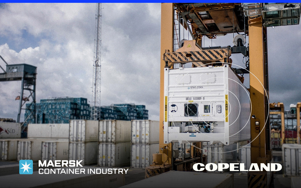 Maersk Container Industry’s Sekstant Adopts Copeland’s REFCON 6 BLE Monitoring System